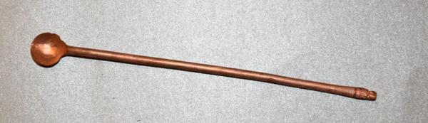 Löffel zum Räuchern aus Kupfer, klein